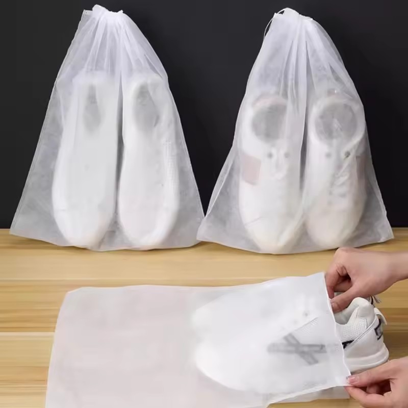 Shoe Bag Dust - 50pcs Portable Non Woven Shoe Bag