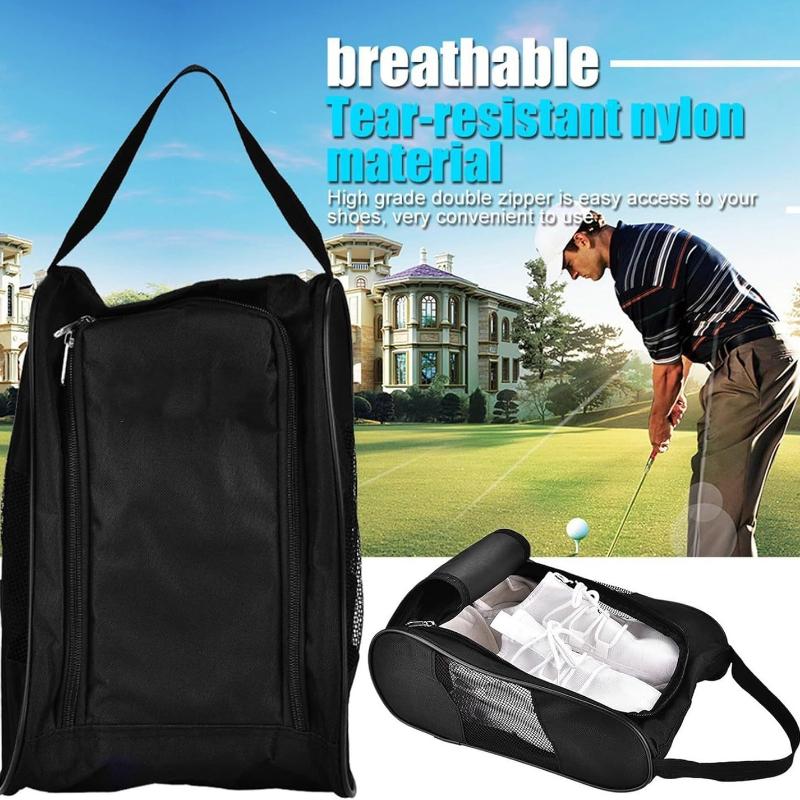 Shoe Bag Dust - Portable Large Capacity Golf Shoe Bag