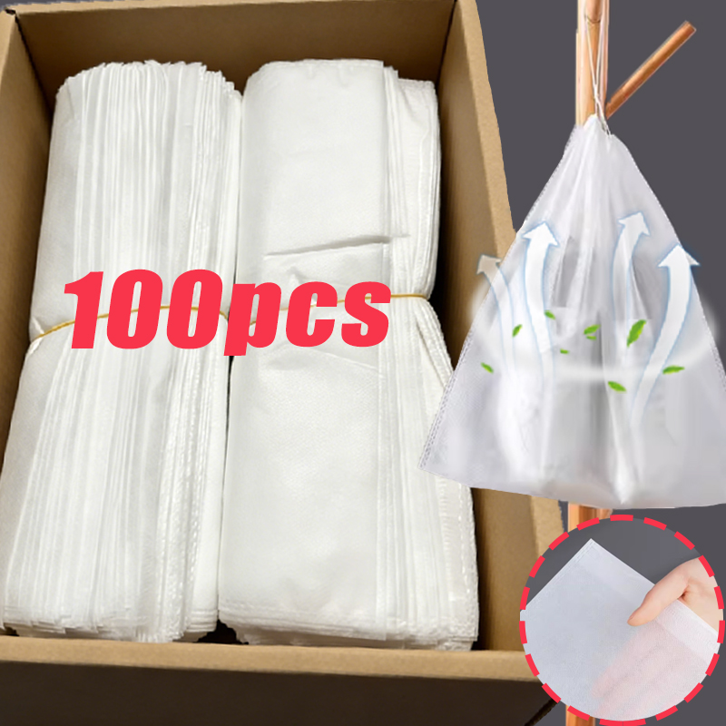 Shoe Bag Dust - 1-100pcs Shoe Storage Bag White Shoes