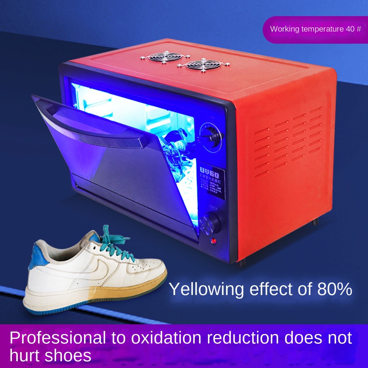 Uv Sole Oxidation - Shoe Led Light Machine Box UV