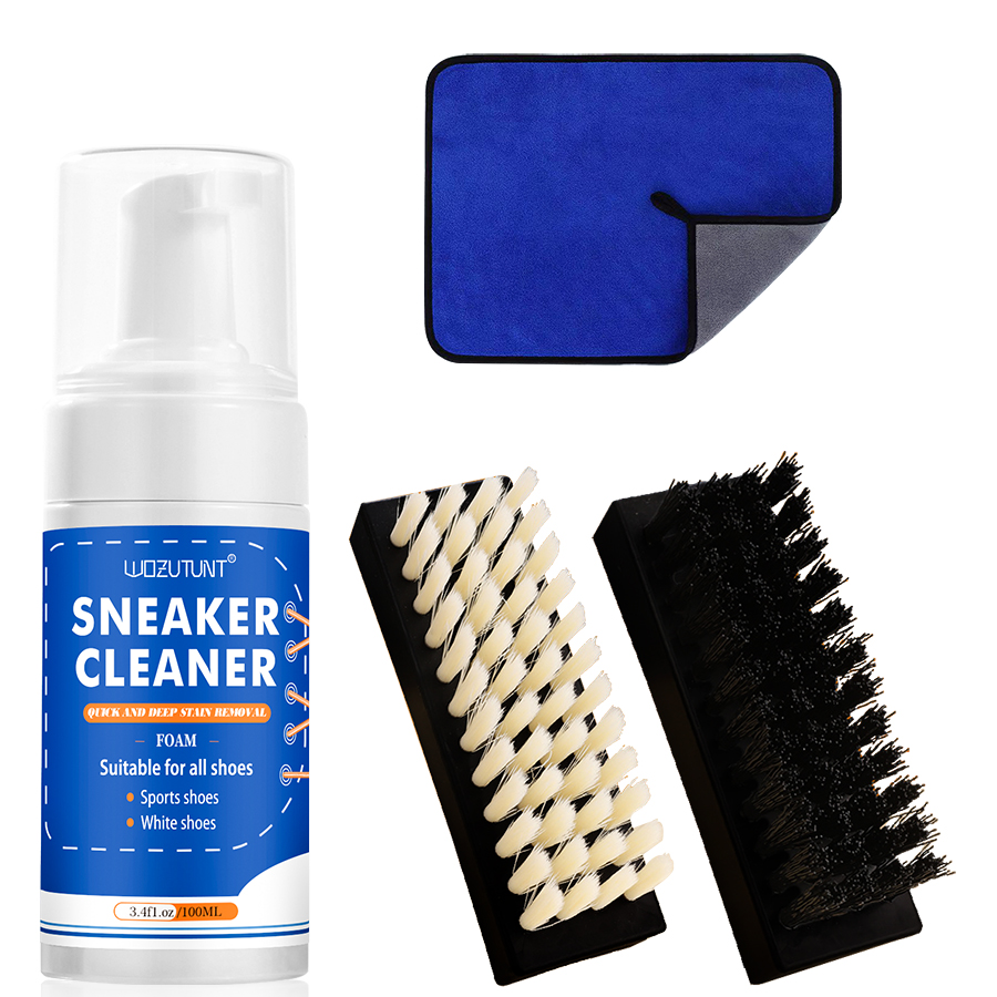 Sneaker Care Accessories - White Shoe Cleaner Kit for Sneakers