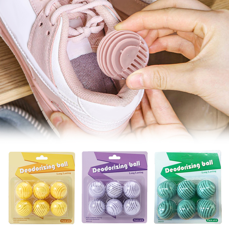 Shoe Deodorizer Ball - Long Lasting Aromatic Deodorant Freshener Balls,