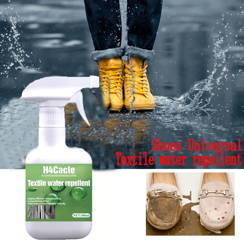 Waterproof Spray Shoe - Textile Water Repellent Protective Spray Waterproof