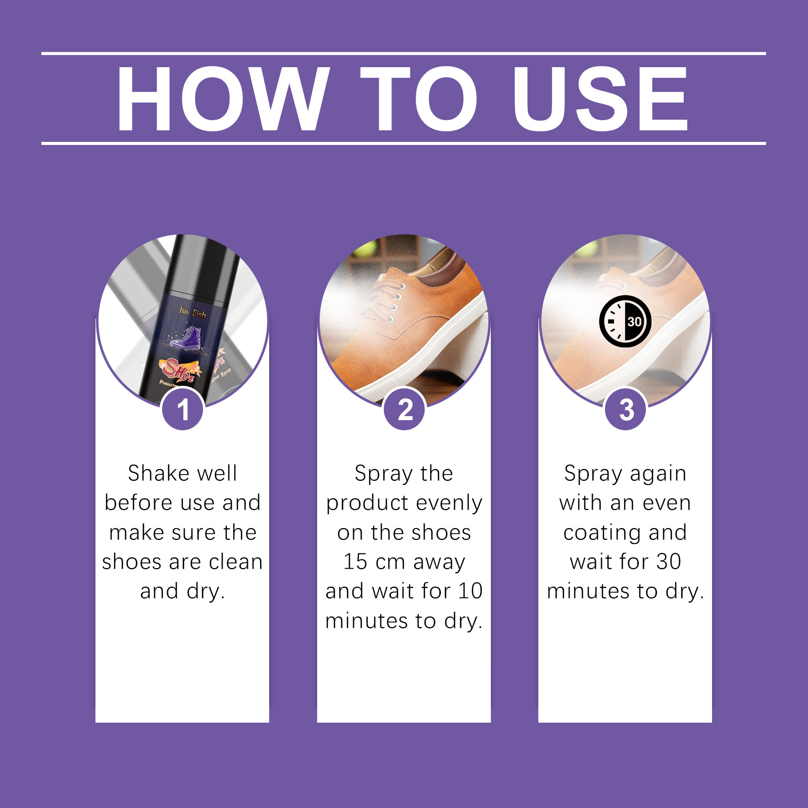 100ML Shoe Protector Spray Cle - огляд і ціна Waterproof Spray Shoe