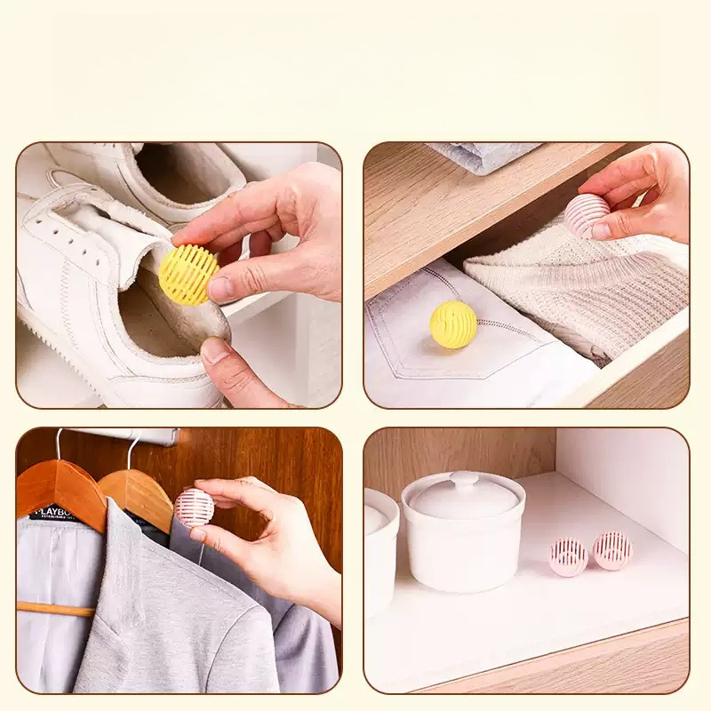 6Pcs/Pack Deodorizing Ball,  M - огляд і ціна Shoe Deodorizer Ball