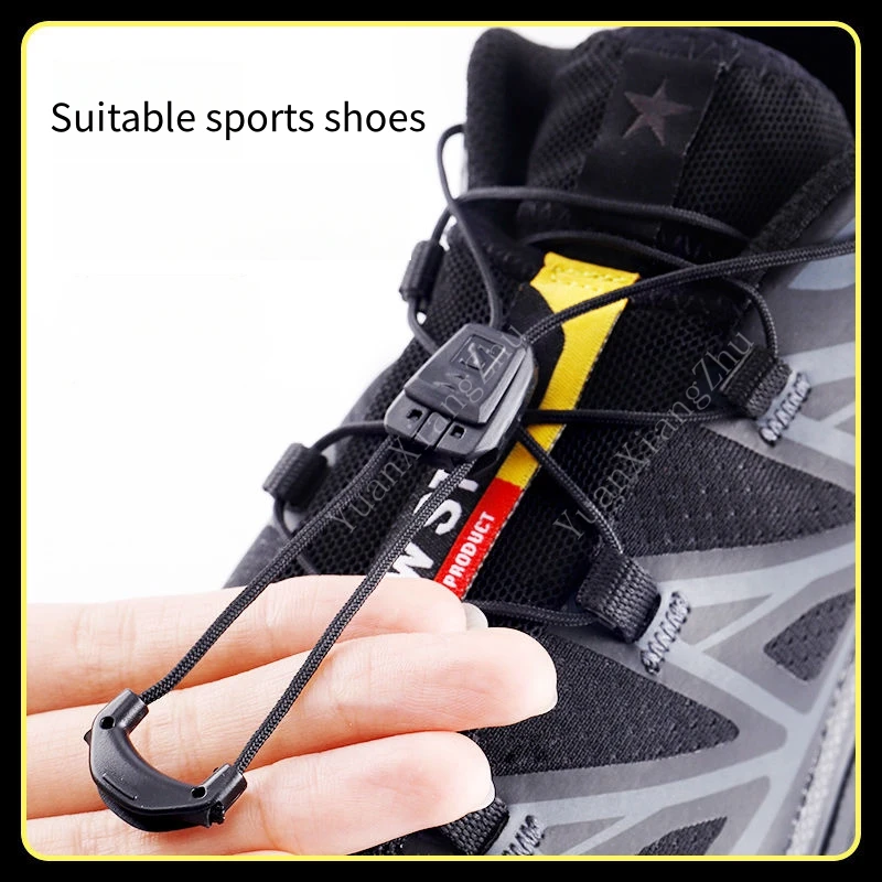 No-Tie round Tennis Shoelaces  - огляд і ціна Sneaker Care Accessories