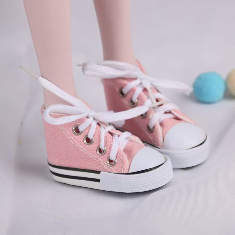 1 Pair 7.5cm Canvas Shoes for  - огляд і ціна Sneaker Care Accessories