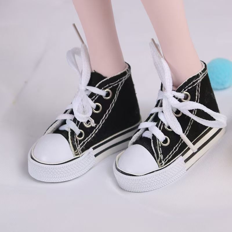 1 Pair 7.5cm Canvas Shoes for  - огляд і ціна Sneaker Care Accessories