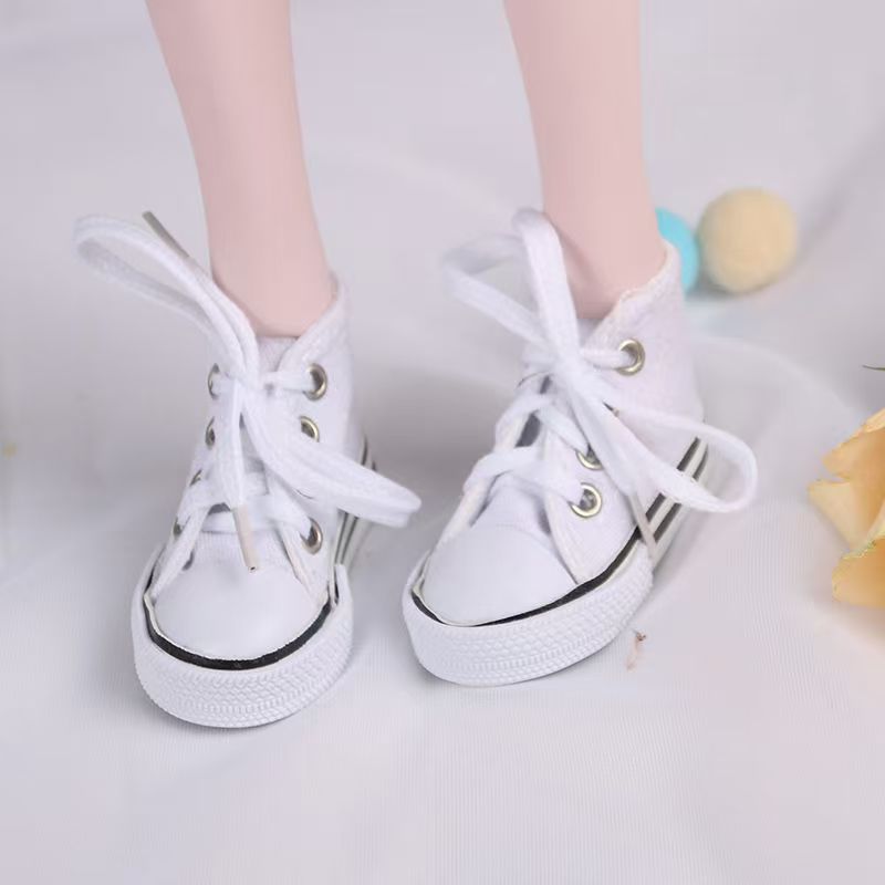 1 Pair 7.5cm Canvas Shoes for  - огляд і ціна Sneaker Care Accessories