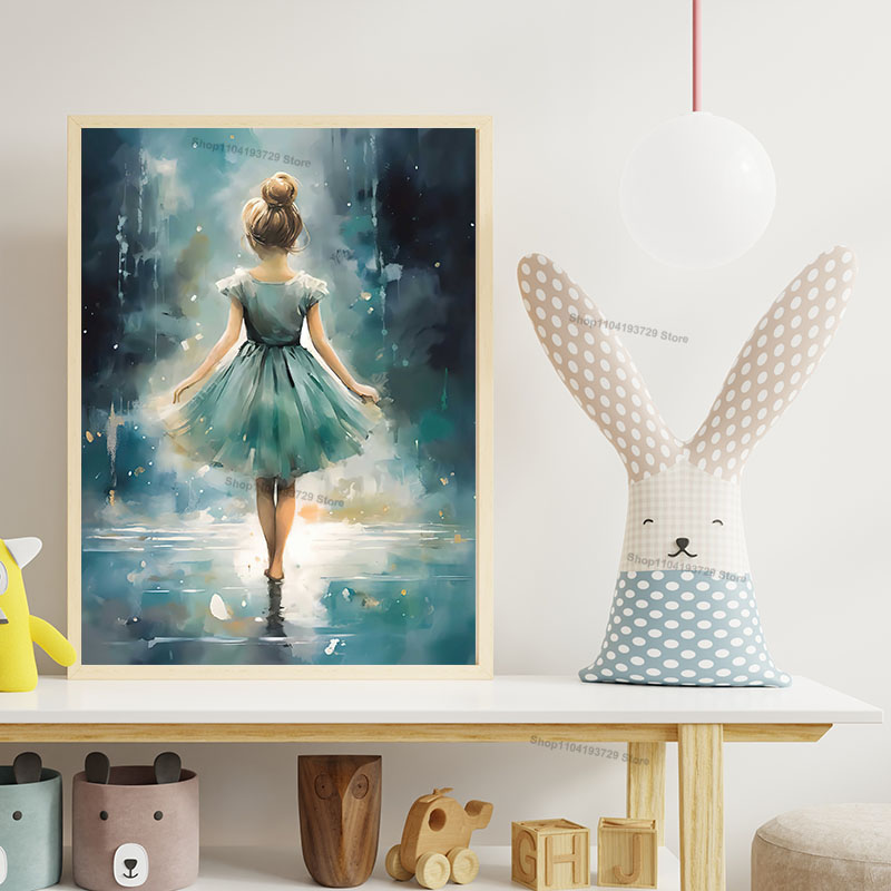 Watercolor Ballet Girl Shoes C - огляд і ціна Waterproof Spray Shoe