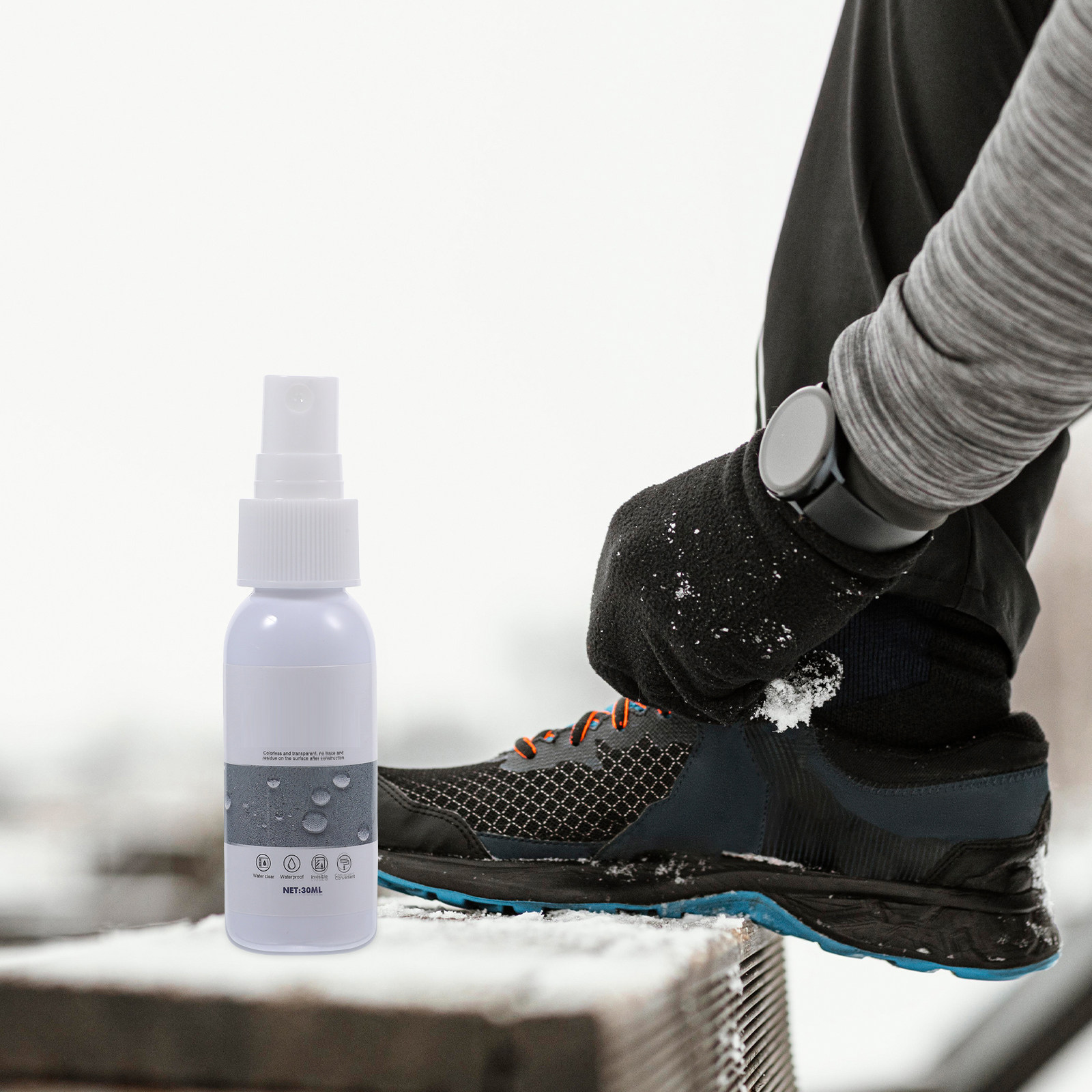 3Pcs Waterproof Spray Shoes Up - огляд і ціна Waterproof Spray Shoe
