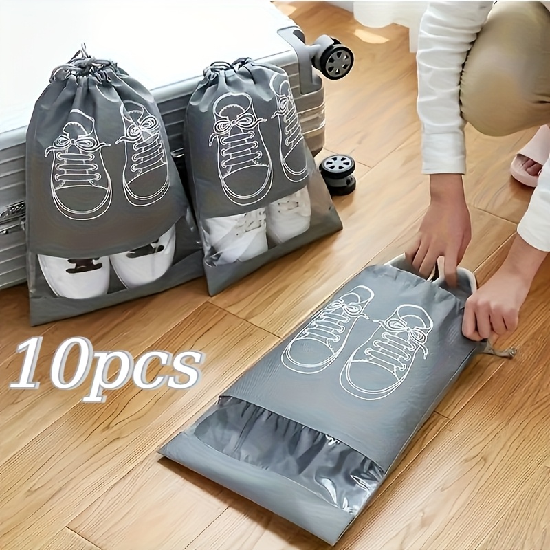 10pcs shoe storage bag  Non-wo - огляд і ціна Shoe Bag Dust