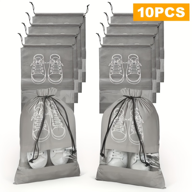 10pcs shoe storage bag  Non-wo - огляд і ціна Shoe Bag Dust