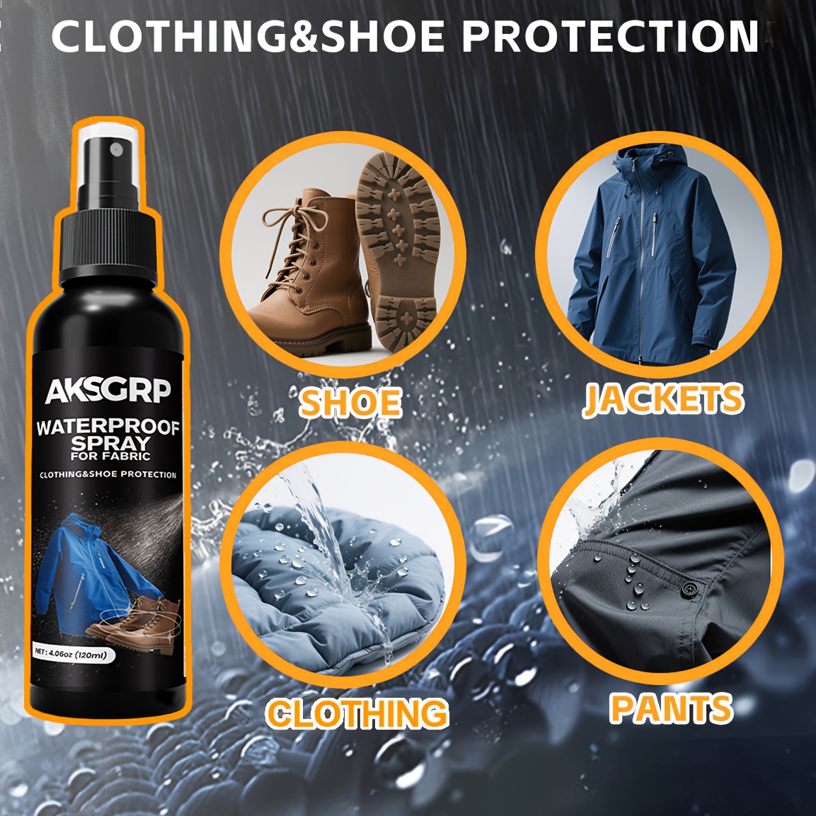 Nano Waterproof Spray for Jack - огляд і ціна Waterproof Spray Shoe