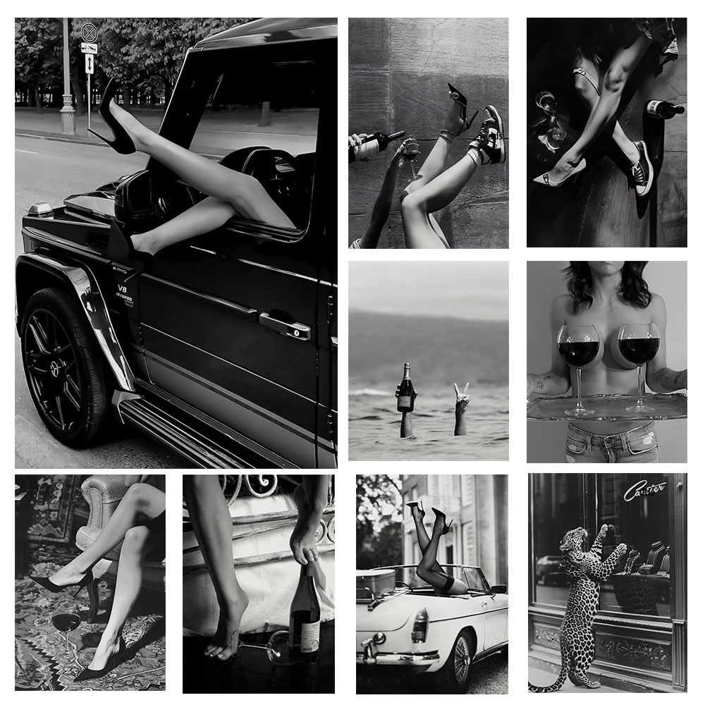 Black and White Luxury Cars, S - огляд і ціна Waterproof Spray Shoe